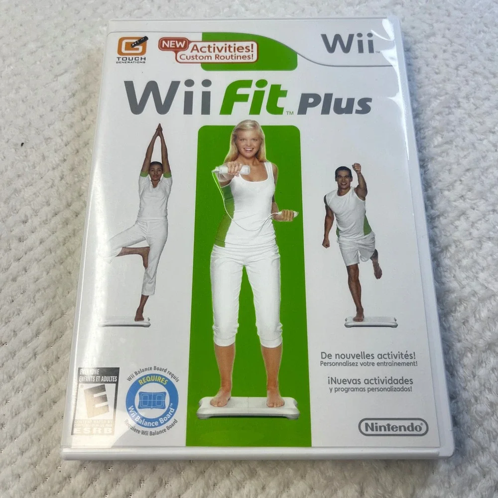Fit Plus Video Game with Instruction Booklet‎ Nintendo Fitness Fun